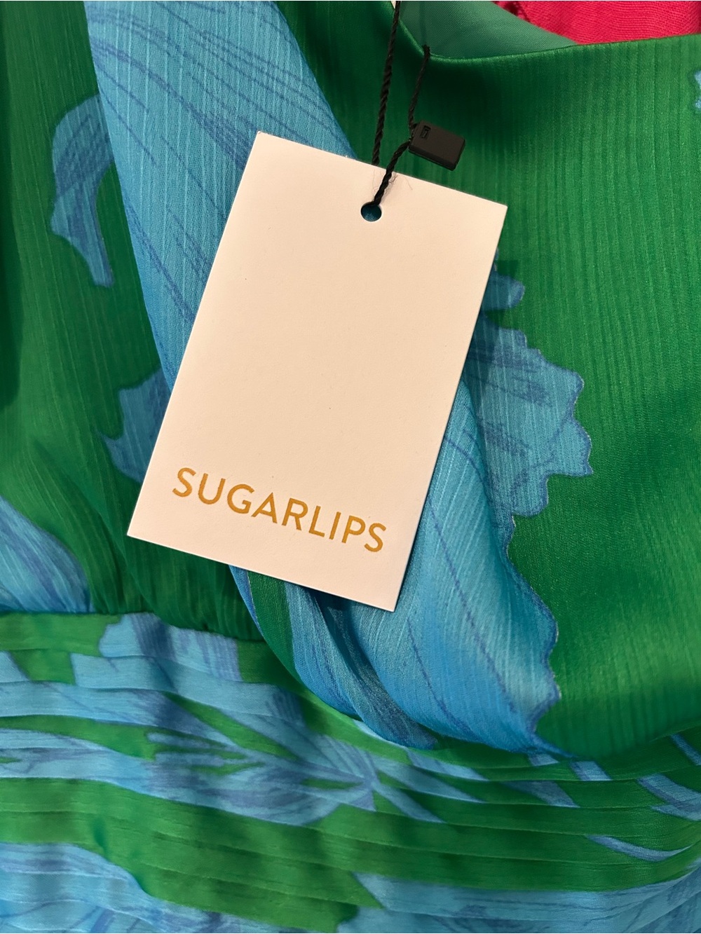 Sugarlips Seamoss Floral Bayou maxi dress
Size L
NWT
Green - Picture 6 of 7
